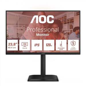 AOC 24E4U počítačový monitor 60, 5 cm (23.8") 1920 x 1080 px 24E4U obraz