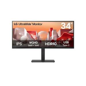 LG 34BA75QE-B počítačový monitor 86, 4 cm (34") 3440 x 34BA75QE-B obraz