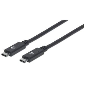 Manhattan 355223 USB kabel USB 3.2 Gen 2 (3.1 Gen 2) 1 m USB C 355223 obraz