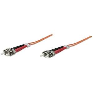Intellinet 1.0m ST M/M optický kabel 1 m OM2 Oranžová 470056 obraz