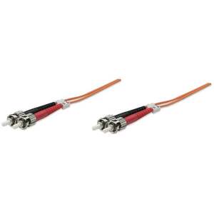 Intellinet 2.0m ST M/M optický kabel 2 m OM2 Oranžová 470063 obraz