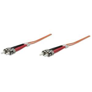 Intellinet 3.0m ST M/M optický kabel 3 m OM2 Oranžová 470070 obraz
