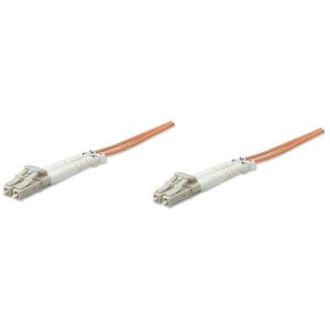 Intellinet 5.0m LC M/M optický kabel 5 m OM2 Oranžová 470339 obraz
