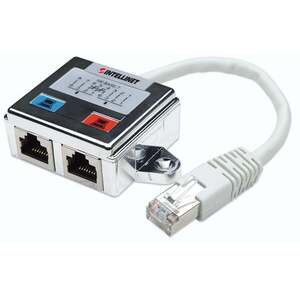 Intellinet 504195 kabelová redukce 2 x RJ45 RJ45 Stříbrná 504195 obraz
