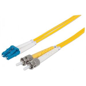 Intellinet 516976 optický kabel 5 m LC ST OS2 Žlutá 516976 obraz