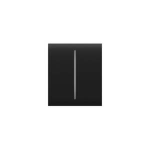Ajax Systems 52180.140.BL CenterButton (2-gang) - 52180.140.BL obraz