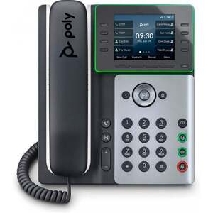HP Poly Edge E350 IP Phone and PoE-enabled IP telefon Černá 82M89AA obraz