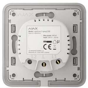 Ajax Systems 83428.142.NC AJAX LightCore (2-gang) 83428.142.NC obraz
