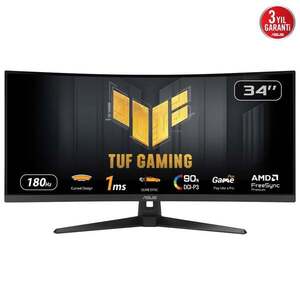 ASUS TUF Gaming VG34VQ3B počítačový monitor 86, 4 90LM0AA0-B01170 obraz