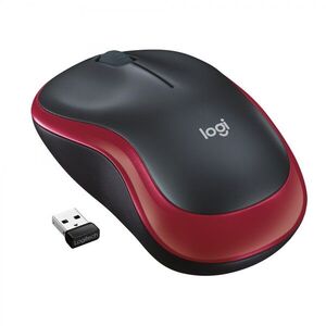 Logitech 910-002237 M185 Bezdrátová myš červená 910-002237 obraz