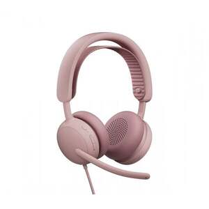 Logitech 981-001620 Zone Wired 2 - Růžová 981-001620 obraz