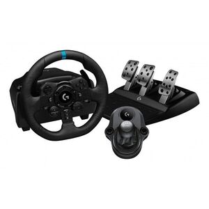 Logitech G G923 SE Černá USB 2.0 Volant + pedály + 991-000531 obraz