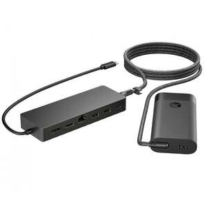 HP Universal USB-C Hub and Laptop Charger Combo Kabel USB 9H0H9AA#ABB obraz