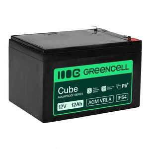 Green Cell AGM VRLA 12V 12Ah bezúdržbová baterie pro AGM12V12AH-H obraz