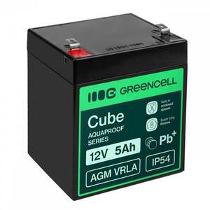 Green Cell AGM12V5AH-J AGM VRLA 12V 5Ah bezúdržbový AGM12V5AH-J obraz