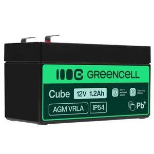 Green Cell AGM17 baterie do UPS Olověná (VRLA) 12 V 1, 2 Ah AGM17 obraz