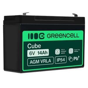 Green Cell AGM34 baterie do UPS Olověná (VRLA) 6 V 14 Ah AGM34 obraz