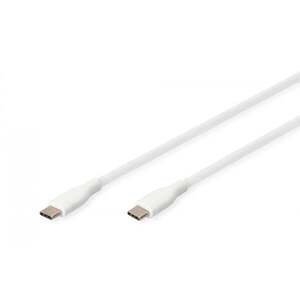 Silikonový napájecí kabel USB-C - USB-C, USB 2.0 AK-300341-005-W obraz