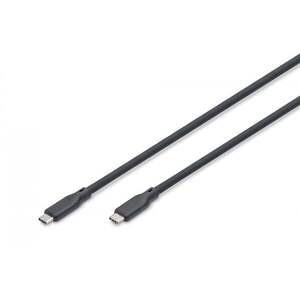 Silikonový kabel pro připojení USB-C - USB-C, USB 4 AK-300344-010-S obraz