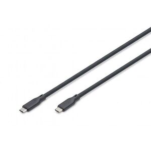 Silikonový USB-C na USB-C připojovací kabel, USB 4 AK-300344-020-S obraz