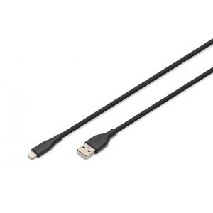 Silikonový napájecí kabel USB-A - Lightning, USB AK-600108-005-S obraz