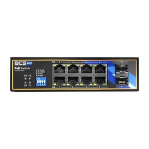 BCS BCS-B-ISP08G-2SFP Průmyslový PoE switch 8 BCS-B-ISP08G-2SFP obraz
