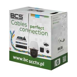 BCS BCS-U/UTP-CAT6-LSOH Kabel pro instalaci CAT6 BCS-U/UTP-CAT6-LSOH obraz