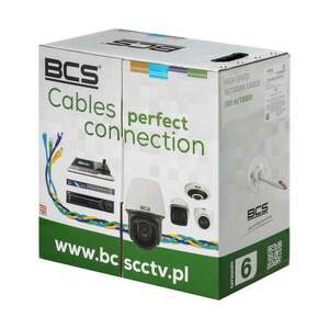 BCS BCS-U/UTP-CAT6-PVC Kabel pro instalaci CAT6 BCS-U/UTP-CAT6-PVC obraz