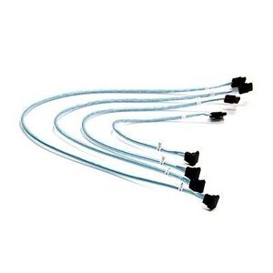Supermicro 4 x Round SATA kabel 0, 43 m Černá, Modrá CBL-0190L obraz
