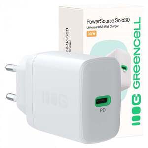 Green Cell CHARB-GC-30C-W PowerSource Solo30 White CHARB-GC-30C-W obraz