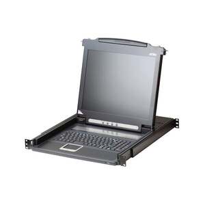 Aten CL1000M-ATA-DNG PS/2 VGA 17" LCD Konzola se CL1000M-ATA-DNG obraz