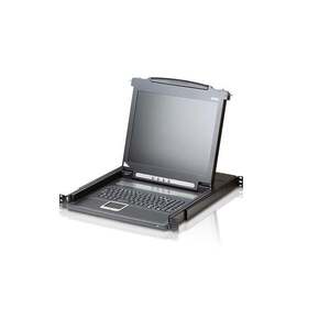 Aten CL1000M-ATA-GG PS/2 VGA 17" LCD Konzola s CL1000M-ATA-GG obraz