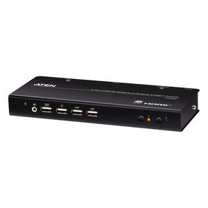 Aten CS742H-AT-G 2-Port USB 4K HDMI Dual Displej KVMP™ CS742H-AT-G obraz