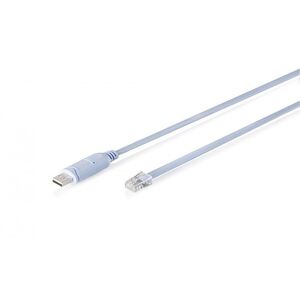 Digitus DA-70173 Adaptér kabel USB-A 2.0 samec na RJ45 | DA-70173 obraz