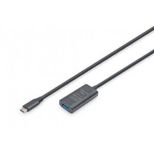 Aktivní prodlužovací kabel, USB 3.0 5Gbps, USB-C - USB-A DA-73110 obraz