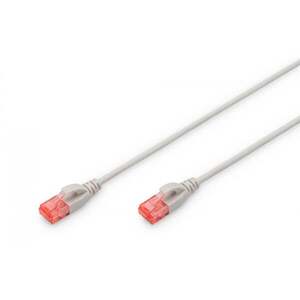 Digitus DK-1617-030S síťový kabel Šedá 0, 5 m Cat6 DK-1617-030S obraz