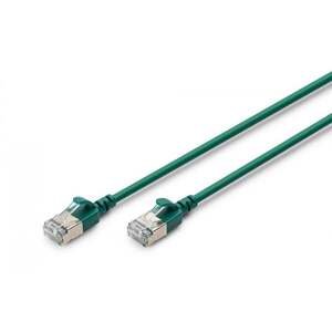 Slim RJ45-RJ45 patch kabel, Cat. 6A, F/FTP, AWG 32/7 DK-1632-A-015S-G obraz