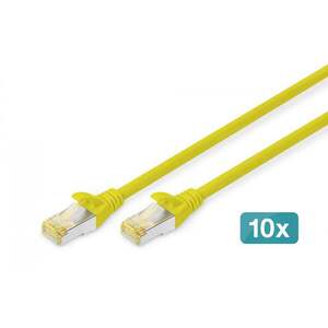 Kabel krosový (patch cord) RJ45-RJ45, kat.6A DK-1644-A-020-Y-10 obraz