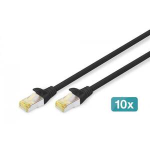 Kabel krosový (patch cord) RJ45-RJ45, kat.6A DK-1644-A-030-BL-10 obraz