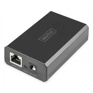 Gigabit Ethernet PoE++ rozbočovač 802.3af/at/bt RJ45/DC DN-95211 obraz
