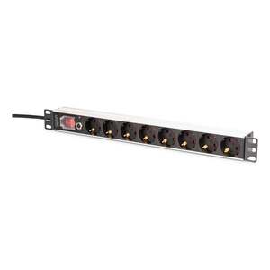 PDU Rack napájecí lišta 19" s ochranou proti DN-95436 obraz