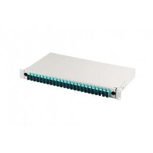 Patch panel FO s vybavením 19'' 1U, 24x SC dx, OM3 DN-96422/3 obraz