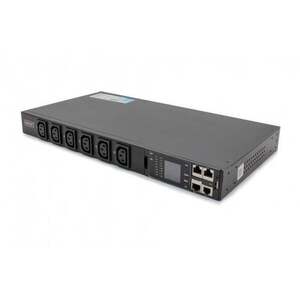Digitus DN-DP-H1-12C13 SMART PDU napájecí lišta 1U DN-DP-H1-12C13 obraz