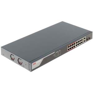 Hikvision DS-3E1318P-EI 16 Port Fast Ethernet Smart POE DS-3E1318P-EI obraz