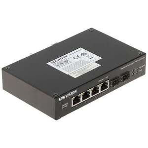 Hikvision DS-3T0506HP-E/HS 4 Port Gigabit Unmanaged DS-3T0506HP-E/HS obraz