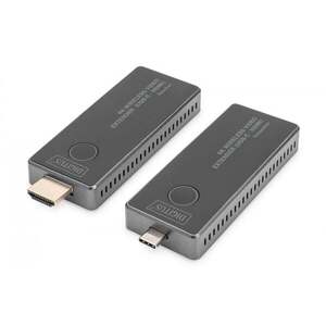 Bezdrátový USB-C na HDMI extender 30m UHD 4K30Hz audio DS-55324 obraz