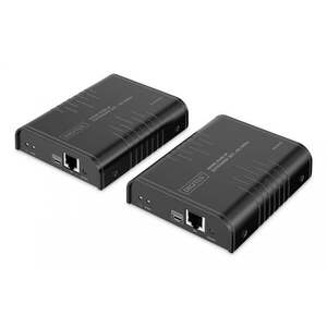 Extender HDMI Cat.6 4K/60Hz s KVM USB 2.0 přes IP 1G až do DS-55355 obraz