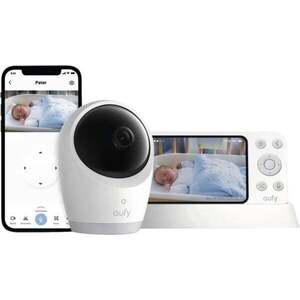 Eufy Baby Monitor E21 Černá, Bílá E8354321 obraz