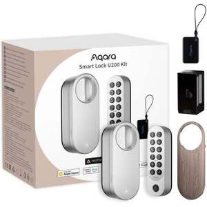 Aqara EL-D02DS Smart Lock U200 Kit Stříbrný Inteligentní EL-D02DS obraz