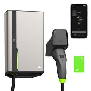 Green Cell EVGC021B2250 HabuDen Wallbox 22kW 32A 5m NFC EVGC021B2250 obraz